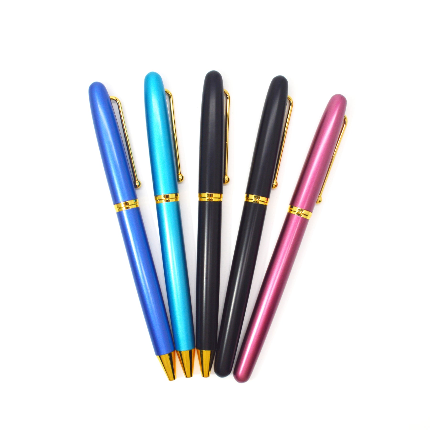 Wholesale Stationery Custom Logo Metal Ballpoint Pen Customized Luxury Gift Premium Set Clips Logo New Arrival Pens With Print