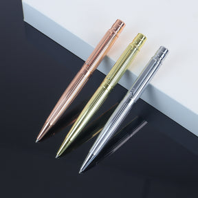 Luxury Metal Ballpoint Gift Premium Pen Set Custom Clips Logo New Arrival Pens Customized With Logo Print Stationery Wholesale