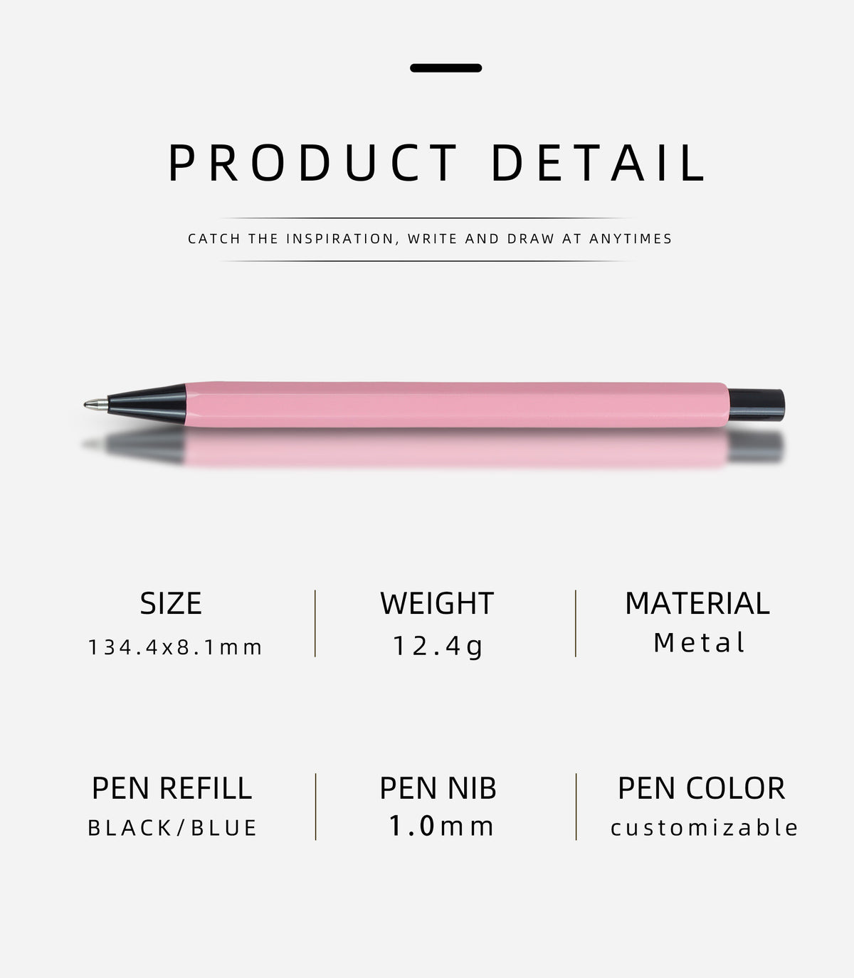 Wholesale Custom Ballpoint Pen New Arrival Gift Business Writing New Pens Set With Logo Print Customized Factory Stationery