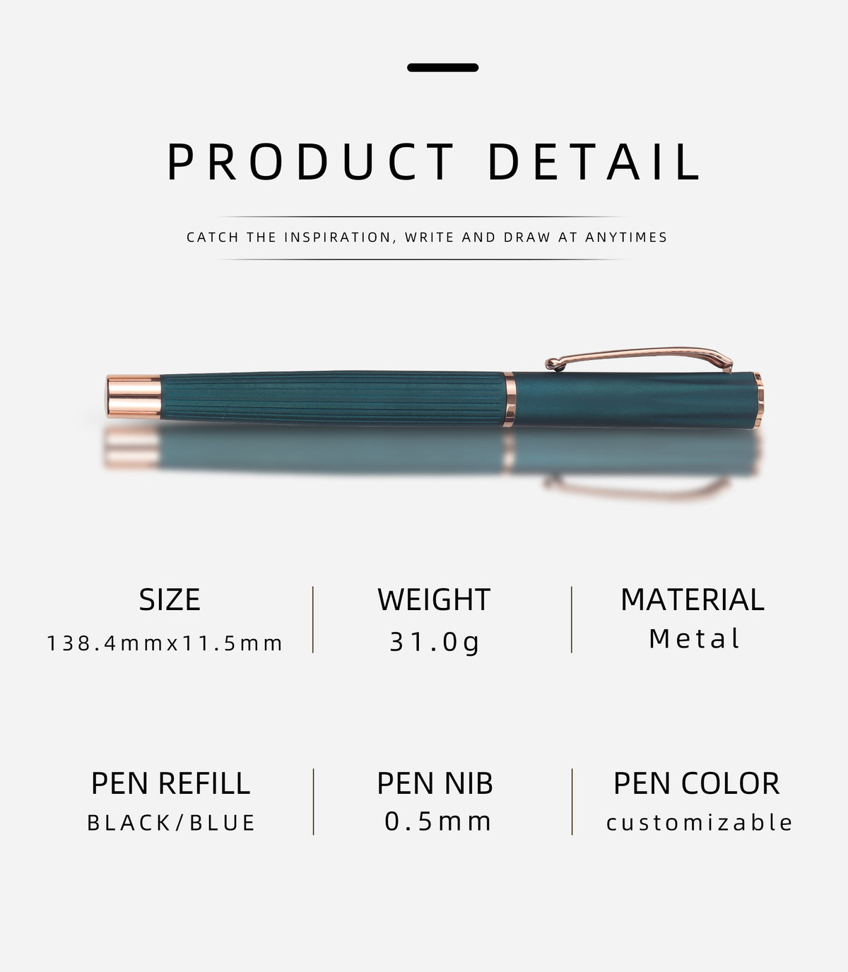 Lady Gift Pen With Box Set New Arrival For Women Customized Wholesale Custom Color Logo Office Writing Metal Roller Ball Pen