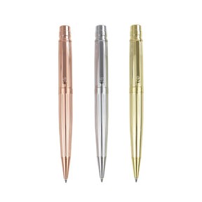 Luxury Metal Ballpoint Gift Premium Pen Set Custom Clips Logo New Arrival Pens Customized With Logo Print Stationery Wholesale