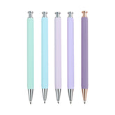 Luxury Gift Premium New Arrival Click Ballpoint Pens Wholesale Stationery Logo Customized Pen Set Custom Clips Logo With Print