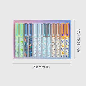 Cute Roller Ball Pens Custom Logo Premium Promotion Gift With Box Set Office Business Hotel Pen Gifts Writing Pen Top Selling