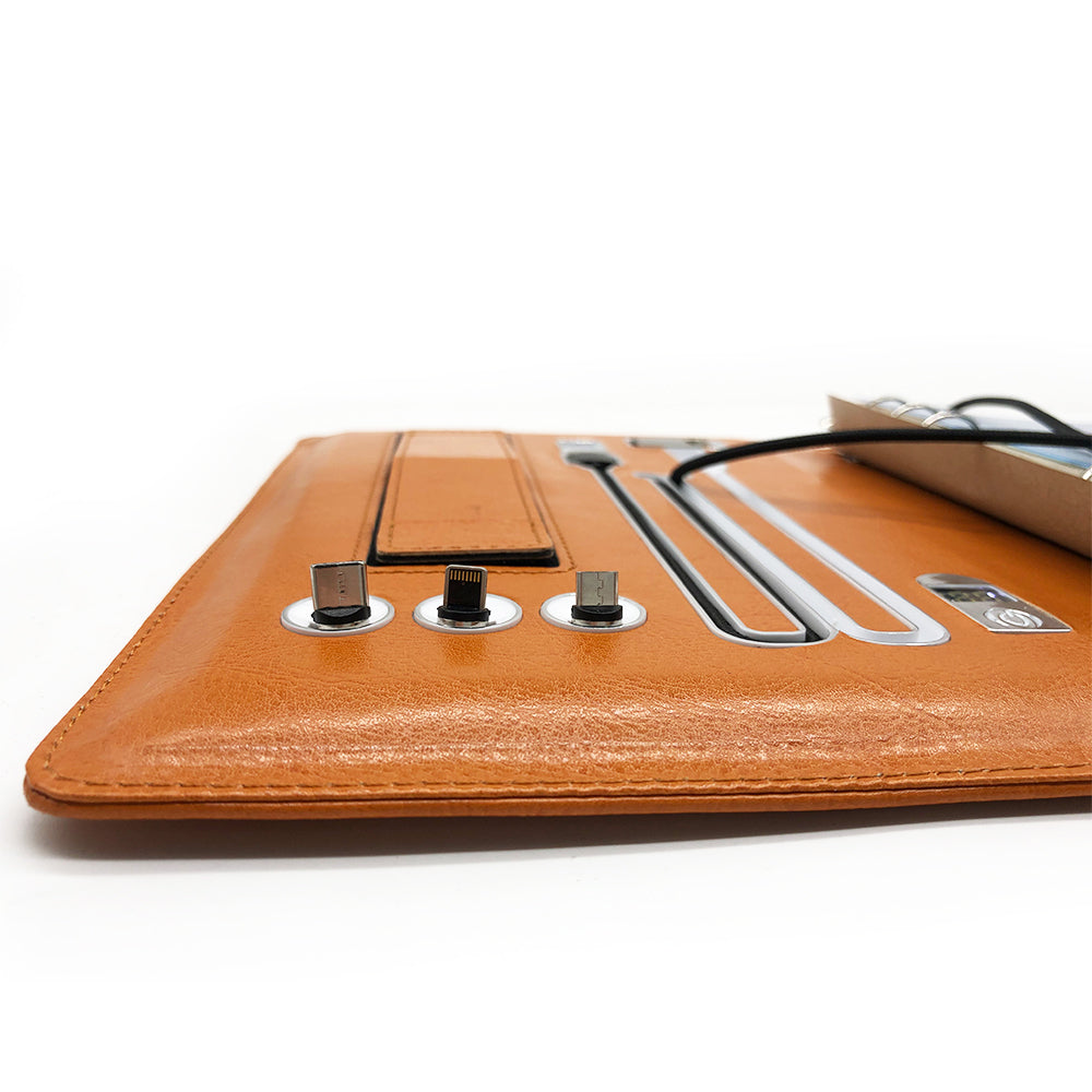 Multi-functional High Quality Business Gift Notebook Smart Notebook Wholesale With Wireless Charging Power Bank 8000mah Notebook