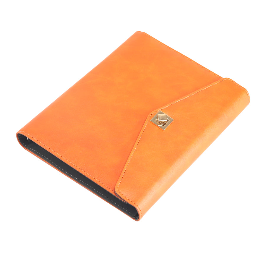 Wholesale A5 Smart Leather Notebook Business Gift Notebook With 8000mah Power Bank Multi-functional Wireless Charging Notebook