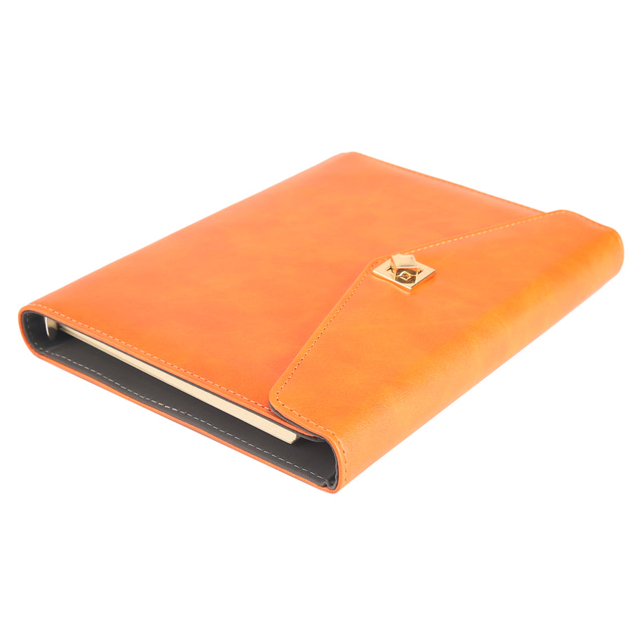 Wholesale A5 Smart Leather Notebook Business Gift Notebook With 8000mah Power Bank Multi-functional Wireless Charging Notebook