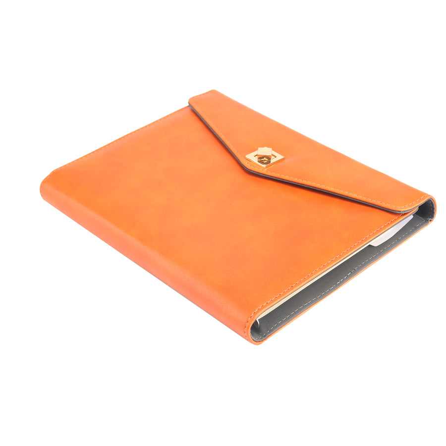 Wholesale A5 Smart Leather Notebook Business Gift Notebook With 8000mah Power Bank Multi-functional Wireless Charging Notebook